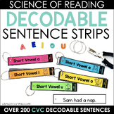 CVC Words Decodable Sentences