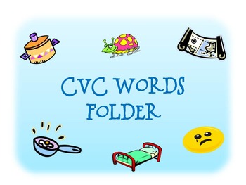 Preview of CVC Words Folder