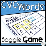 CVC Words Games Boggle - cvc Word Work and Reading Worksheets