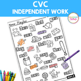 CVC Words - Independent Work