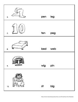 cvc words medial a e i o and u freebie worksheet tpt