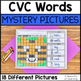 CVC Words Mystery Pictures