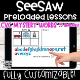 CVC Words | Mystery Word | SeeSaw Activities