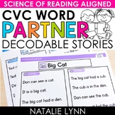 CVC Words Partner Decodable Readers Science of Reading Bud