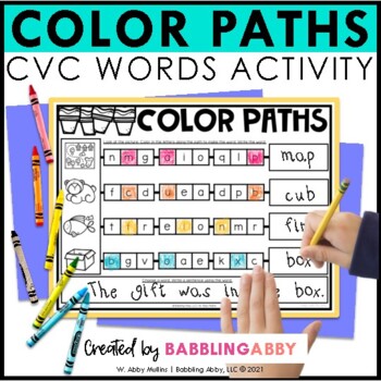 Preview of CVC Words Phonics Spelling Worksheets and Activities - Science of Reading