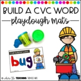 CVC Words Playdough Mats | Build a CVC Word