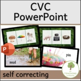 Decoding and Blending CVC Words - Emergent Reader PowerPoi