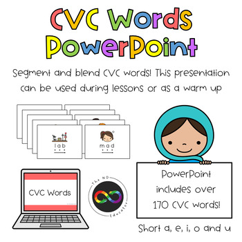 Preview of CVC Words PowerPoint Presentation