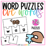 CVC Words Activity - Word Puzzles