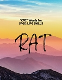 CVC Words (RAT) - SPED/LIFE SKILLS