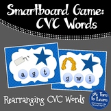 CVC Words: Rearranging CVC Words Game (Smartboard/Promethe