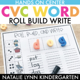 CVC Words Roll, Build, and Write