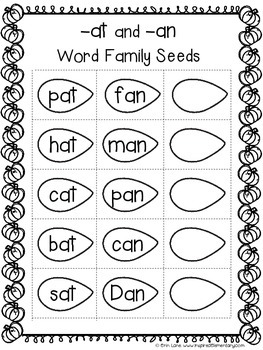 CVC Words Seed Sort FREEBIE! by Inspired Elementary | TpT
