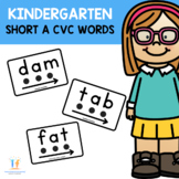 CVC Words Short A Blending Fluency Cards