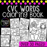 CVC Words: Short Vowel Coloring Pages {Made by Creative Cl