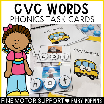 CVC Words | Short Vowels A E I O U, Phoneme Segmentation Phonemic Awareness