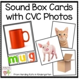 Sound Boxes for CVC Words with Photos