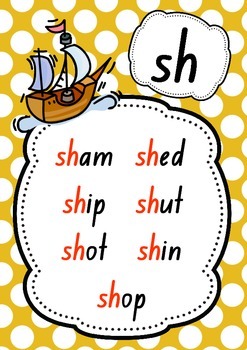 CVC Words With Digraph Phonics 10 Posters by Everything Education Australia