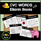 CVC Words With Elkonin Boxes