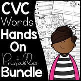 CVC Words Worksheets Bundle
