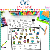 CVC Words Worksheets - I Spy CVC Words - No Prep Printables