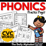 CVC Words Worksheets | Short Vowel Practice Activities