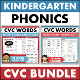 CVC Words Printable Mini Books Read & Find Worksheets Deco