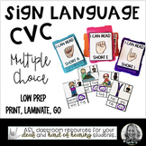 CVC Words with Pictures | Sign Language