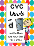 CVC Words with /a/-Lesson Plans and Activities-Common Core
