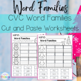 CVC Worksheet Cut and Paste