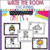 Write The Room CVC Words, Short Vowels, & Spelling CVC Wor