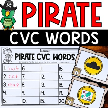 Preview of CVC Write the Room Short Vowel Words Scavenger Hunt Math Center
