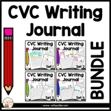 CVC Writing Journal for Kindergarten and First Grade BUNDL