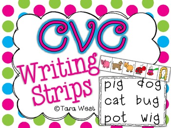 Preview of CVC Writing Strips