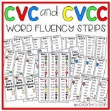 CVC and CVCC Word Fluency Strips