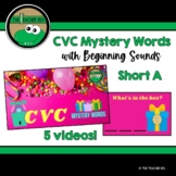CVC (short a) Mystery Words - Beginning Sounds Videos