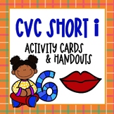 CVC short i Activity Cards & Handouts