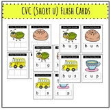 CVC (short u) Flash Cards