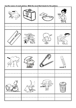 CVC short vowel i worksheet by jannah01 | Teachers Pay Teachers
