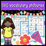 CVC vocabulary pictures