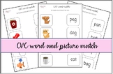CVC word and picture match