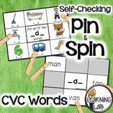 CVC words - Self-Checking Reading Centers