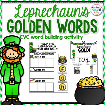 Preview of CVC words - St. Patrick's Day Themed