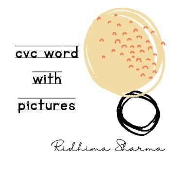 Preview of CVC words with 30 pictures.