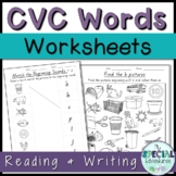 CVC words worksheets