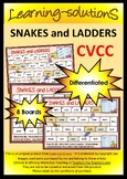 CVCC Board Game - SNAKES and LADDERS - 9 Boards Designed f