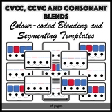 CVCC, CCVC and Consonant Blends Blending and Segmenting Co