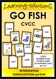 CVCC Game - GO FISH - 3 Sets - Designed for DIFFERENTIATION
