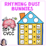 CVCC Word Families for Short Vowels with Rhyming Dust Bunn