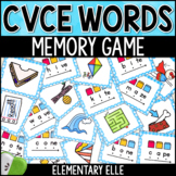 CVCE Long Vowel Word Mapping Memory Game | Phonics Center 